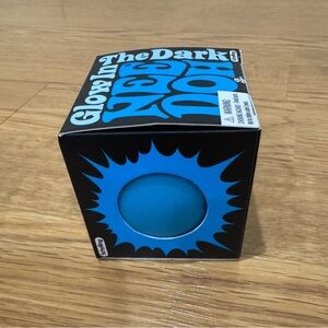 NeeDoh Glow in the Dark Blue Toy
